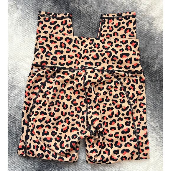 Fabletics Define PowerHold High-Waisted 7/8 Leggings Leopard Print Women Small - Picture 8 of 14
